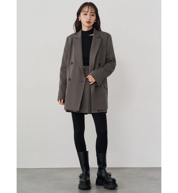 MURUA「ダブルプリーツミニスカート【セット販売対象】」|スカート|