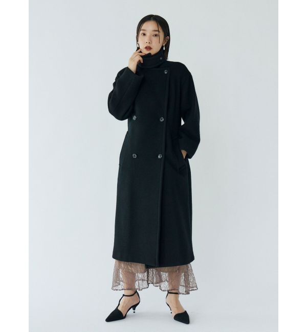 LAGUNAMOON「【REVIVAL】2WAYカラーロングコート」|ステンカラーコート|