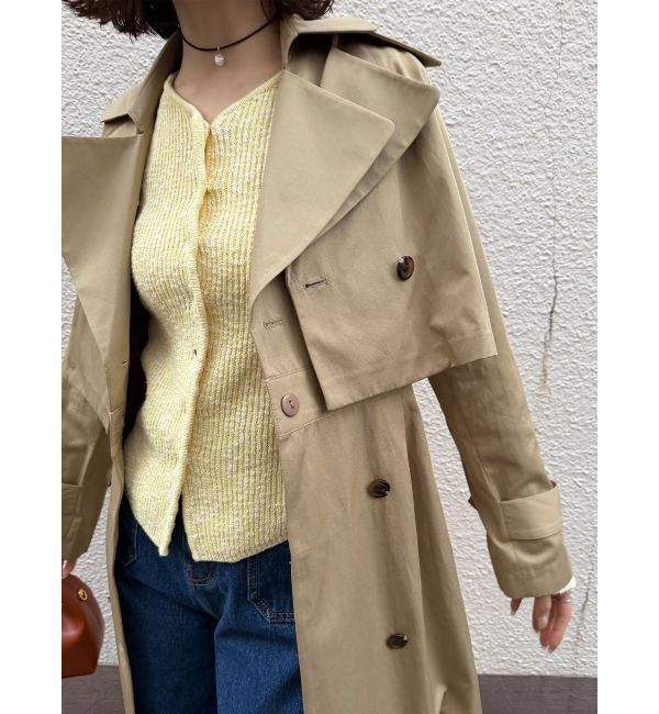 LAGUNAMOON「マルチWAYダブルカラートレンチコート」|トレンチコート|