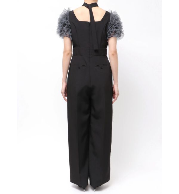 LAGUNAMOON「【ソンイさんコラボ】LADYチュールショルダーパンツドレス」|ドレス|