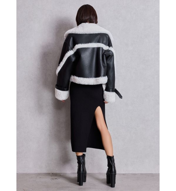 GYDA「ECO MOUTON RIDERSジャケット」|ライダースジャケット|