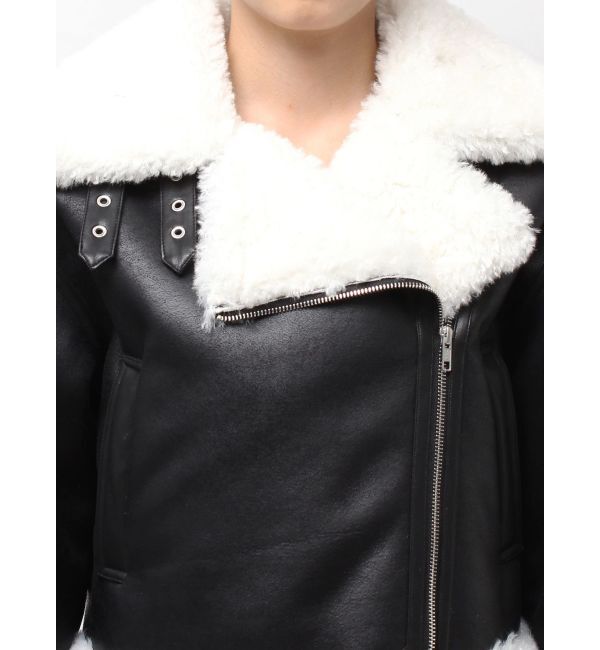 GYDA「ECO MOUTON RIDERSジャケット」|ライダースジャケット|