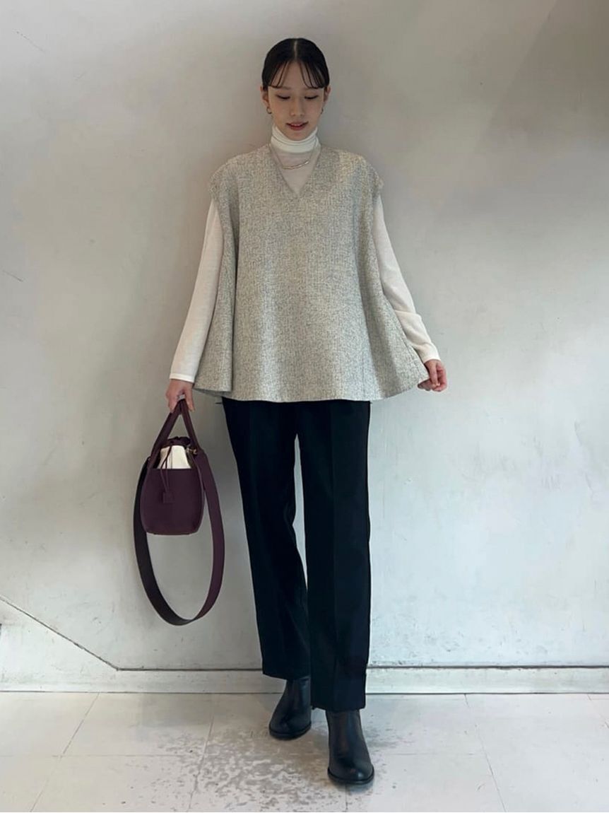 Mila Owen「巾着付きボストンショルダーバッグ」|ショルダー・メッセンジャー|