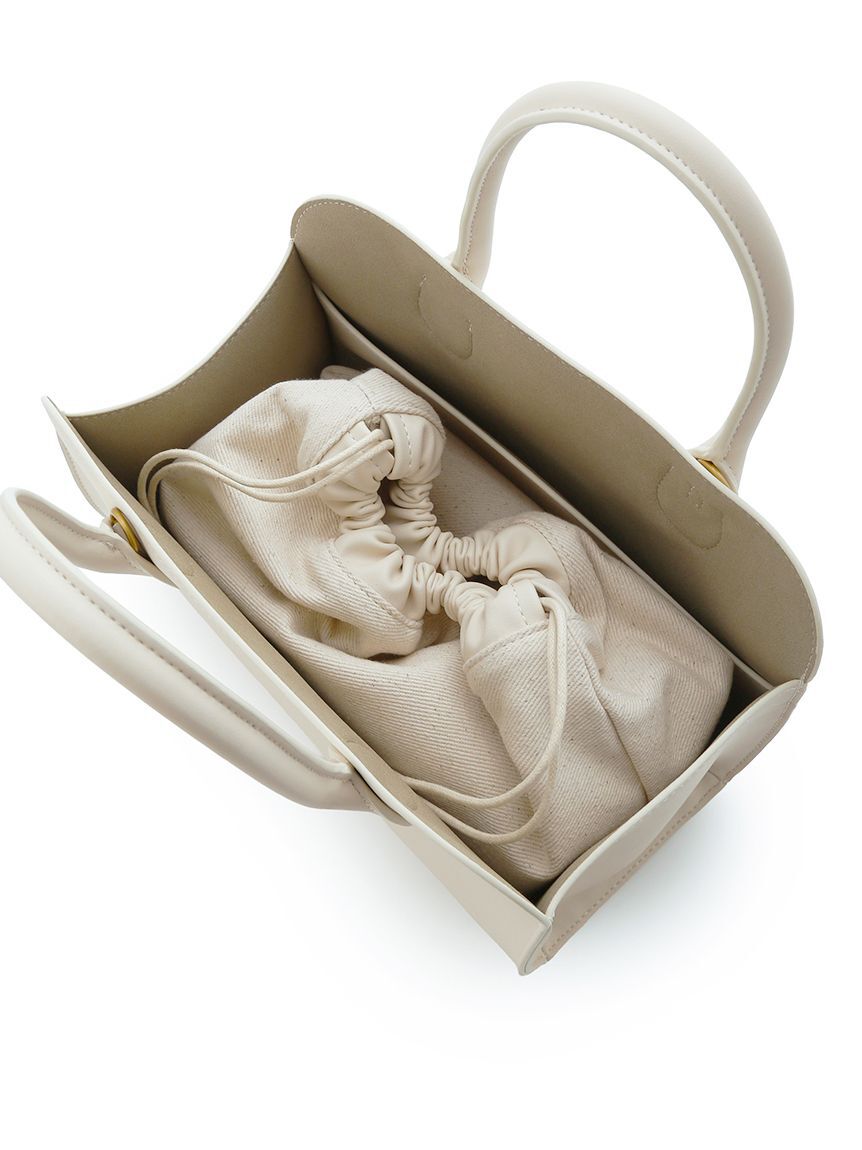 Mila Owen「巾着付きボストンショルダーバッグ」|ショルダー・メッセンジャー|