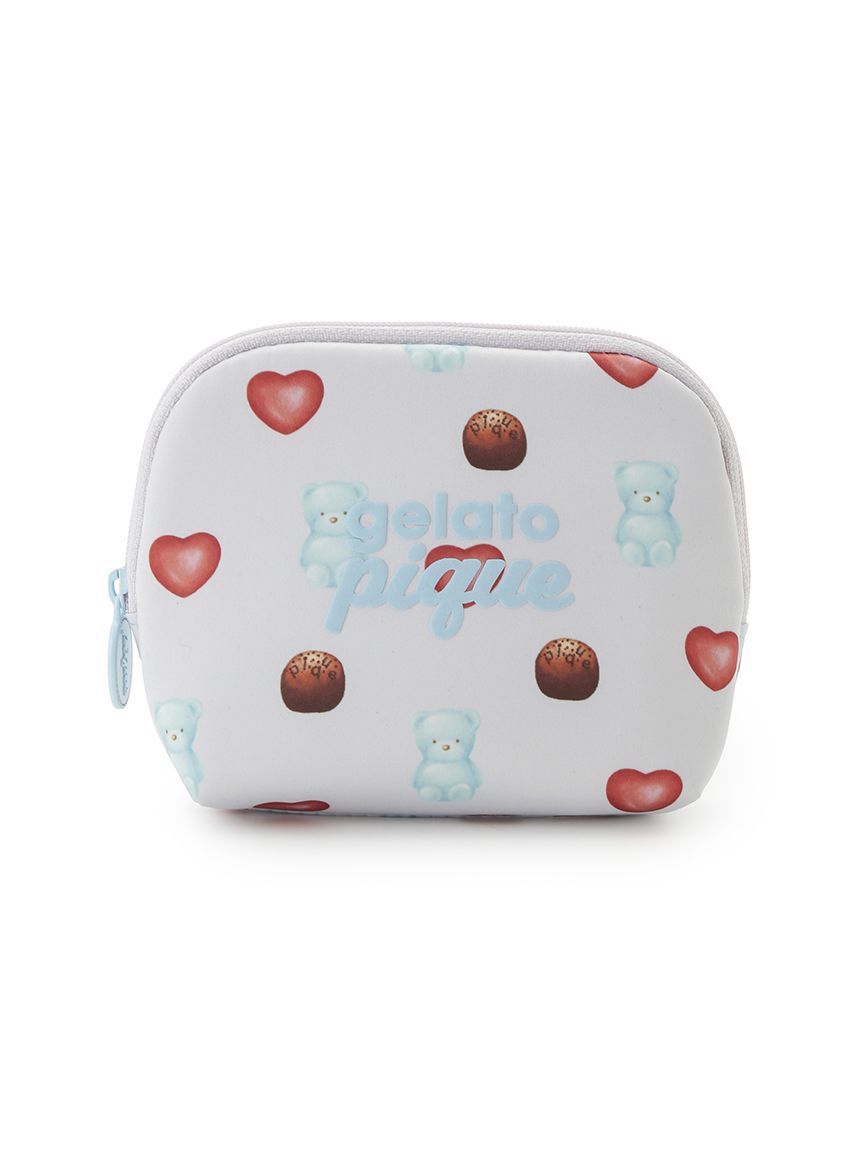 gelato pique「【Valentine】総柄ティッシュポーチ」|ポーチ|BLU