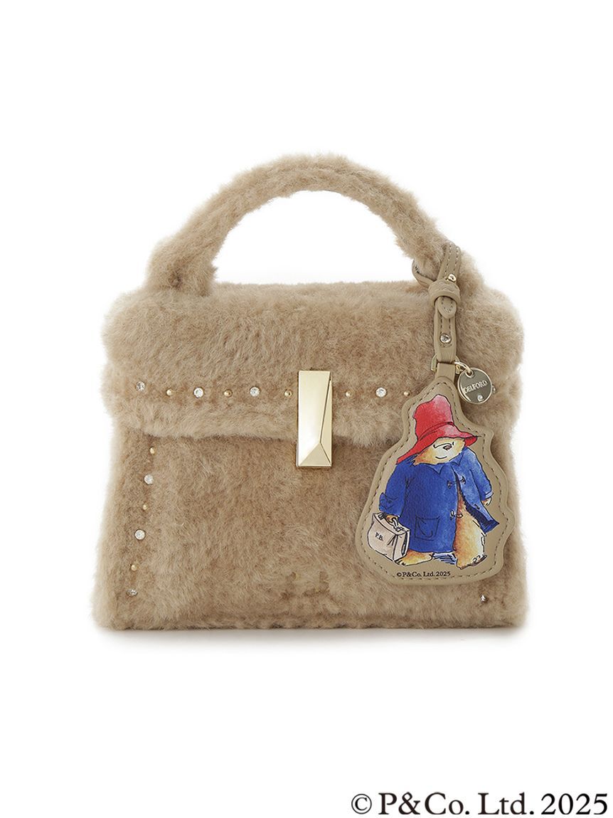 CELFORD「【パディントン(TM)&times;CELFORD】【リュタン】ビジュースタッズボアポシェット」|ショルダー・メッセンジャー|