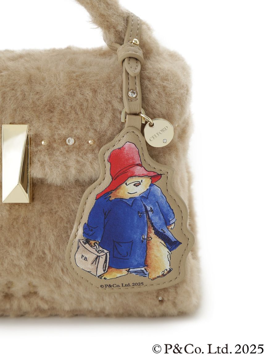 CELFORD「【パディントン(TM)&times;CELFORD】【リュタン】ビジュースタッズボアポシェット」|ショルダー・メッセンジャー|