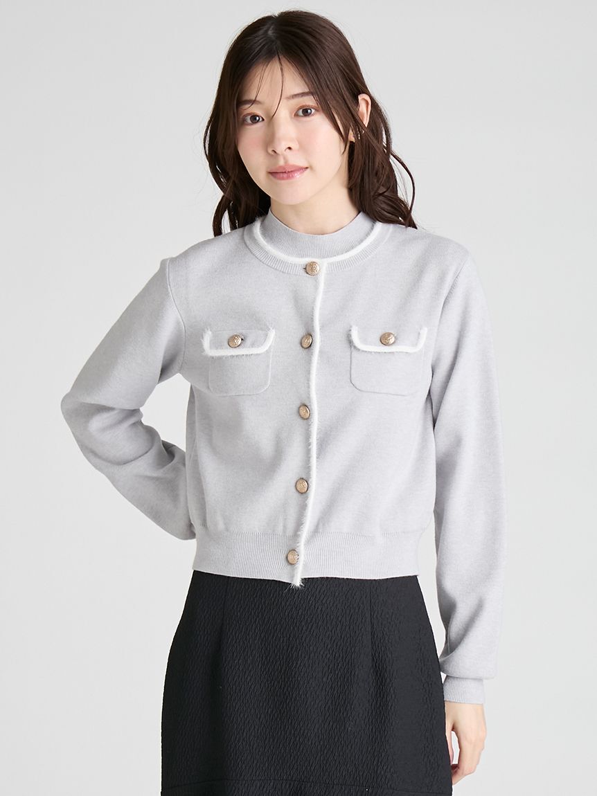 CELFORD「ファートリムニットアンサンブル」|ニット・セーター|