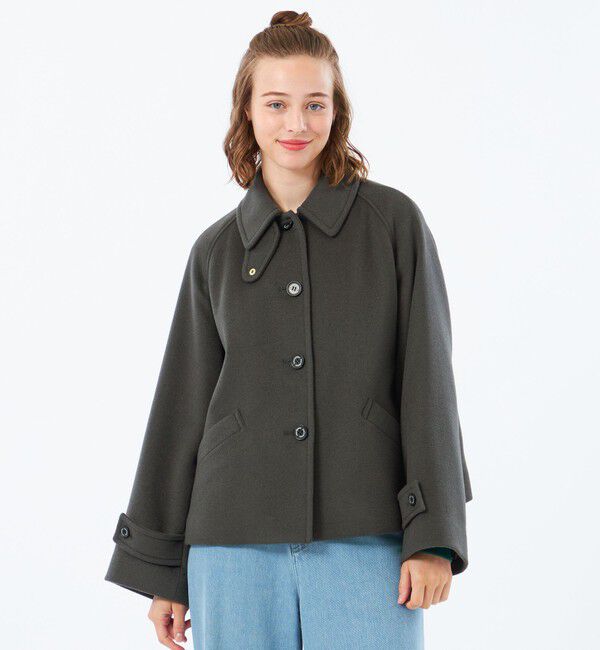 MACKINTOSH PHILOSOPHY「【WELBURY SHORT（ウェルベリーショート）】ウールメルトン」|その他|チャコールグレー