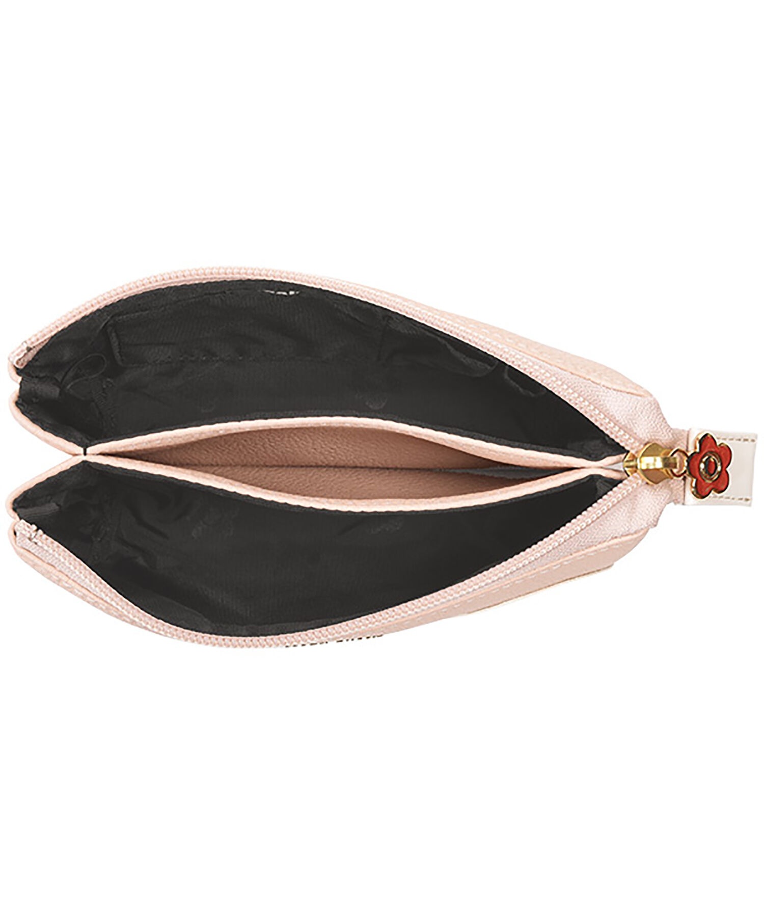 MARY QUANT「シュリンクデイジーパッチ 3ポケットポーチ」|ポーチ|