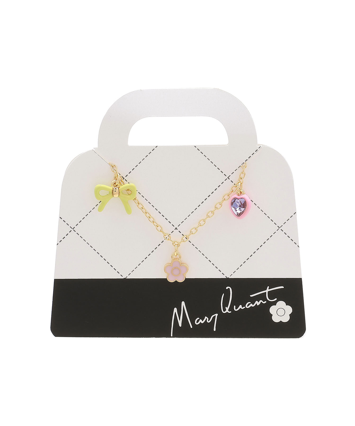 MARY QUANT「チャームMIX ネックレス」|ネックレス|ゴールド