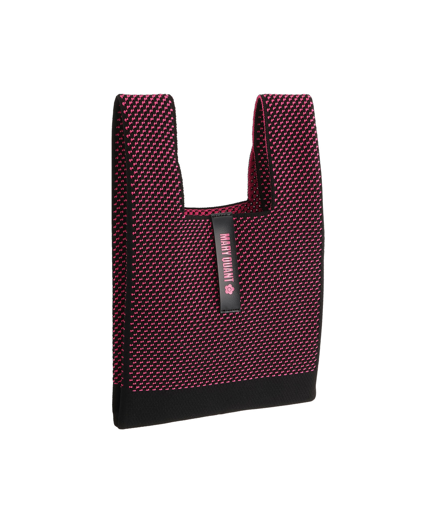 MARY QUANT「メッシュニット ミニトート」|トートバッグ|フューシャピンク