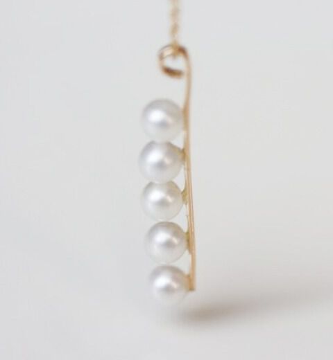  「パール ネックレス | K10YG」|ネックレス|