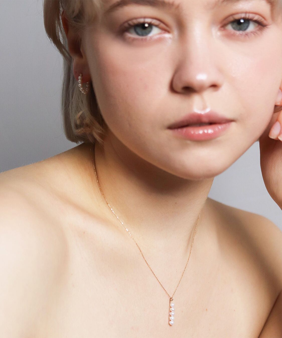  「パール ネックレス | K10YG」|ネックレス|