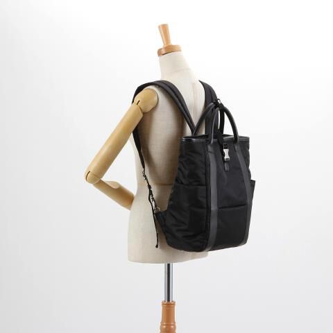 銀座かねまつ「MH25524NYLSTE 【本革】ナイロンリュック」|リュック|