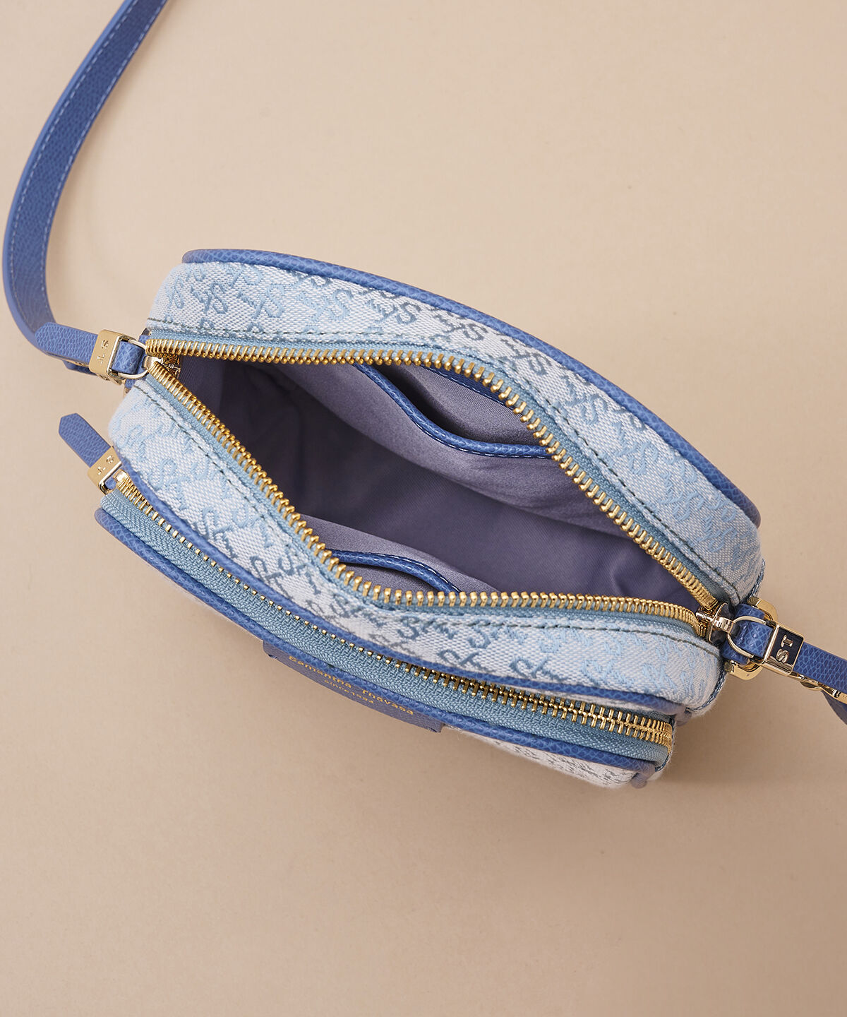 Samantha Thavasa「ST Jacquard サック デ プール」|ショルダー・メッセンジャー|