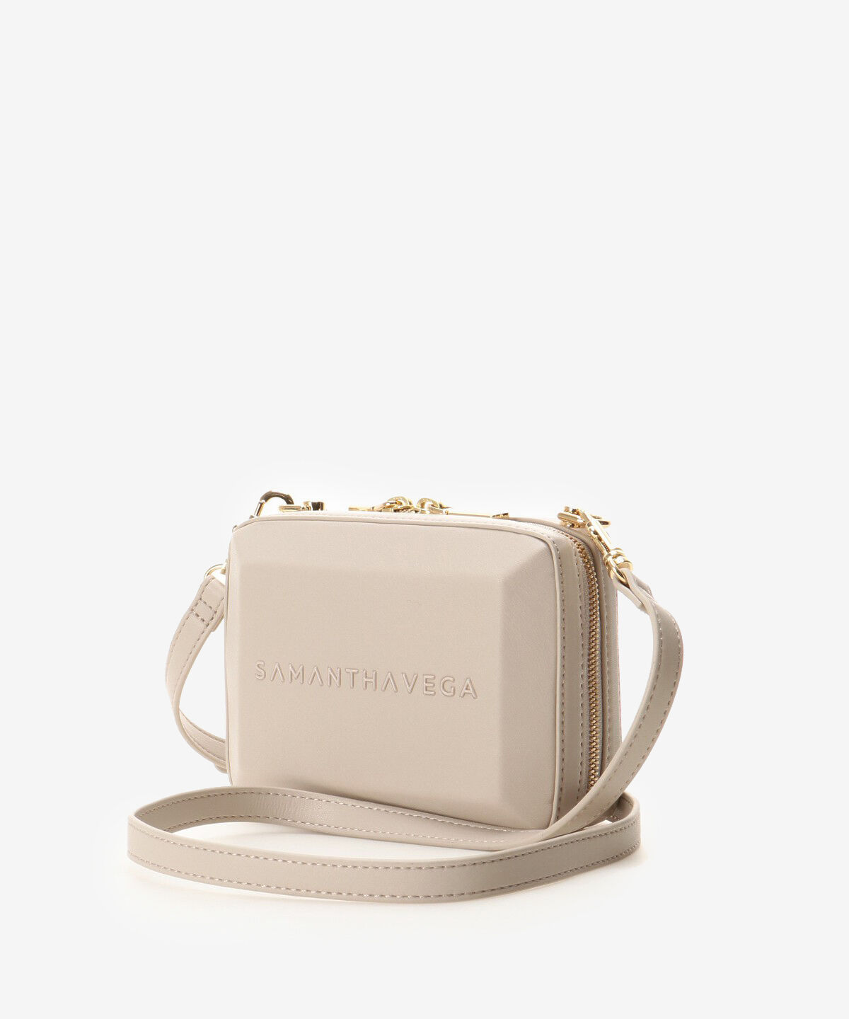 Samantha Vega「ナノスクエアストーンショルダーバッグ」|ショルダー・メッセンジャー|