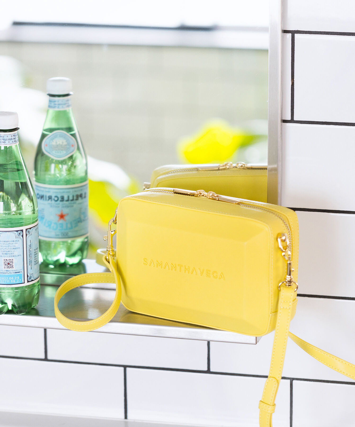 Samantha Vega「ナノスクエアストーンショルダーバッグ」|ショルダー・メッセンジャー|