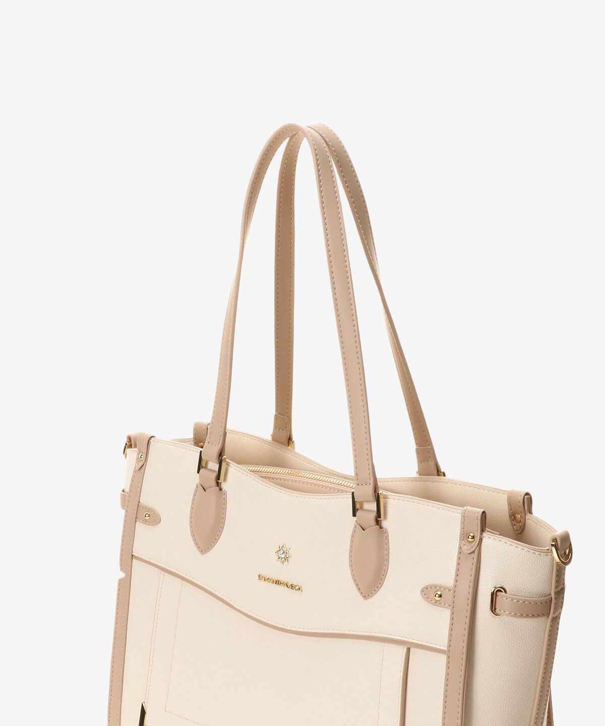 Samantha Vega「シンプルビジューA4トートバッグ」|トートバッグ|