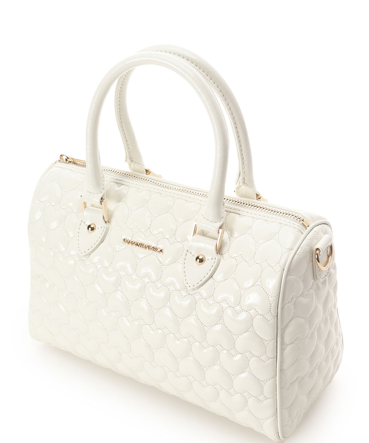 Samantha Vega「エターナルハートキルトボストンバッグ」|ボストンバッグ|