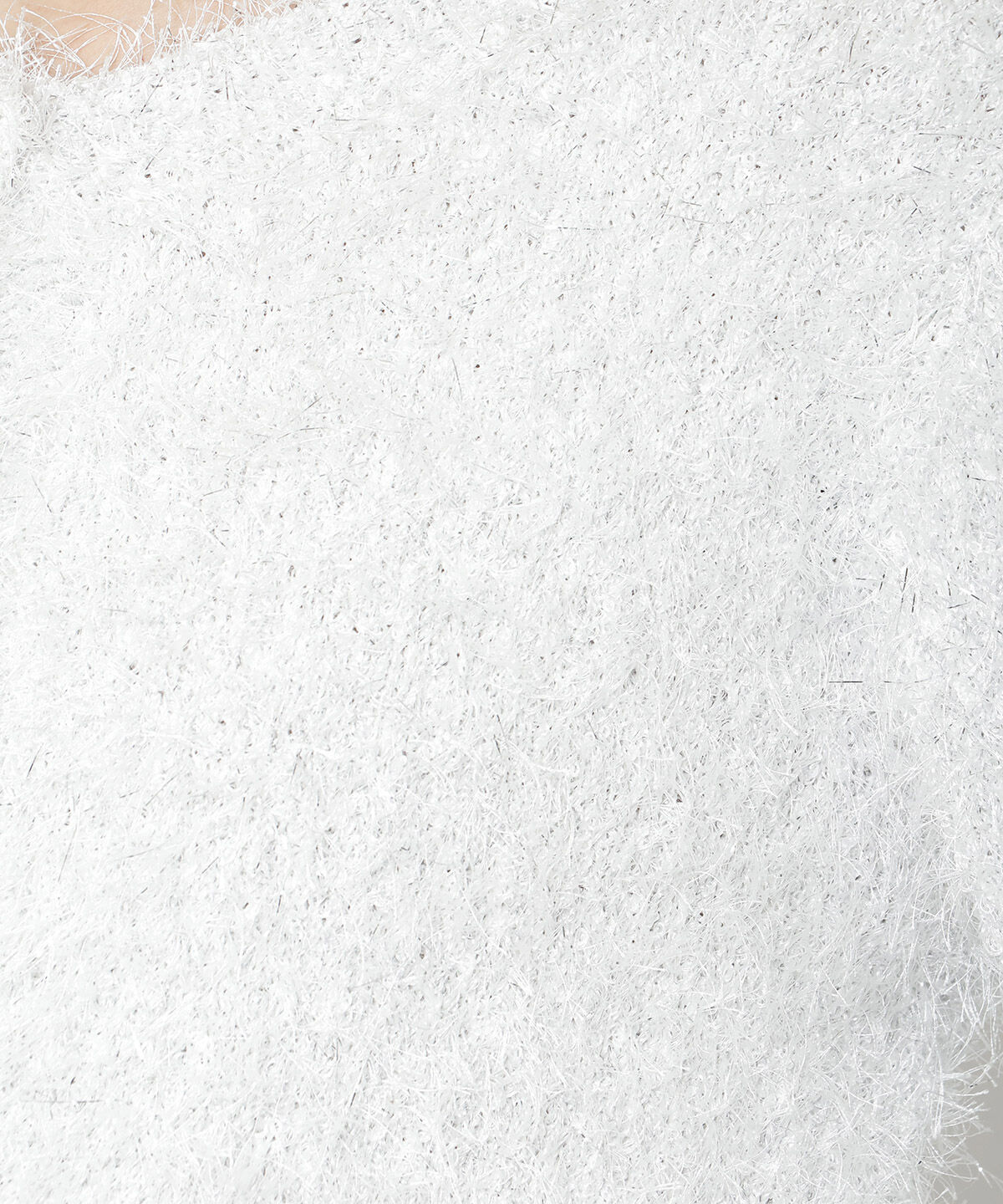 アンドクチュール「ラメフリンジフェザーカーディガン」|カーディガン|