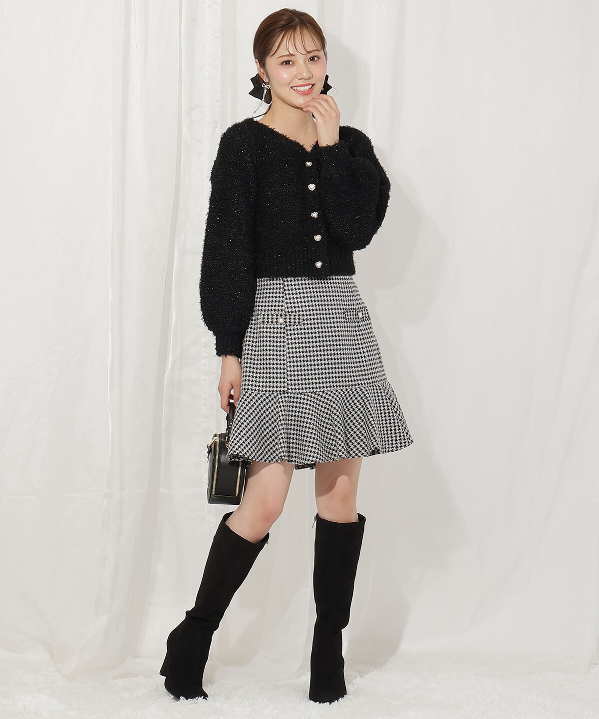 WILLSELECTION「テディヤーンニットカーディガン」|カーディガン|