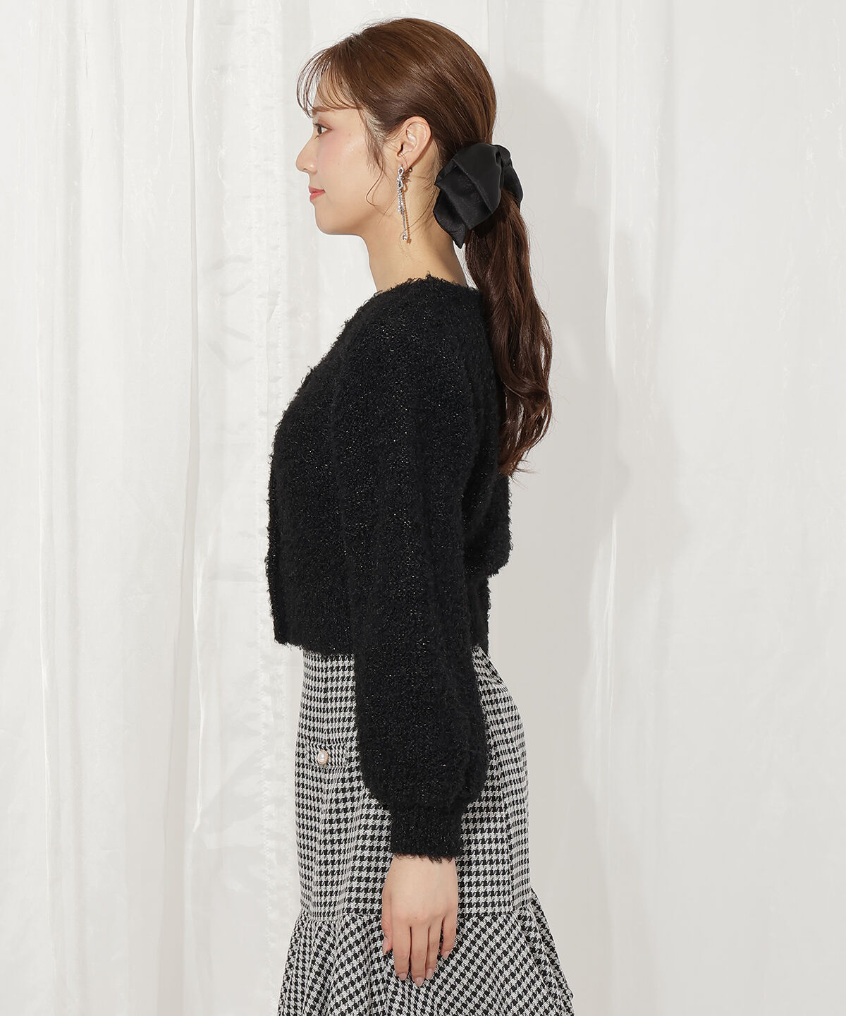 WILLSELECTION「テディヤーンニットカーディガン」|カーディガン|