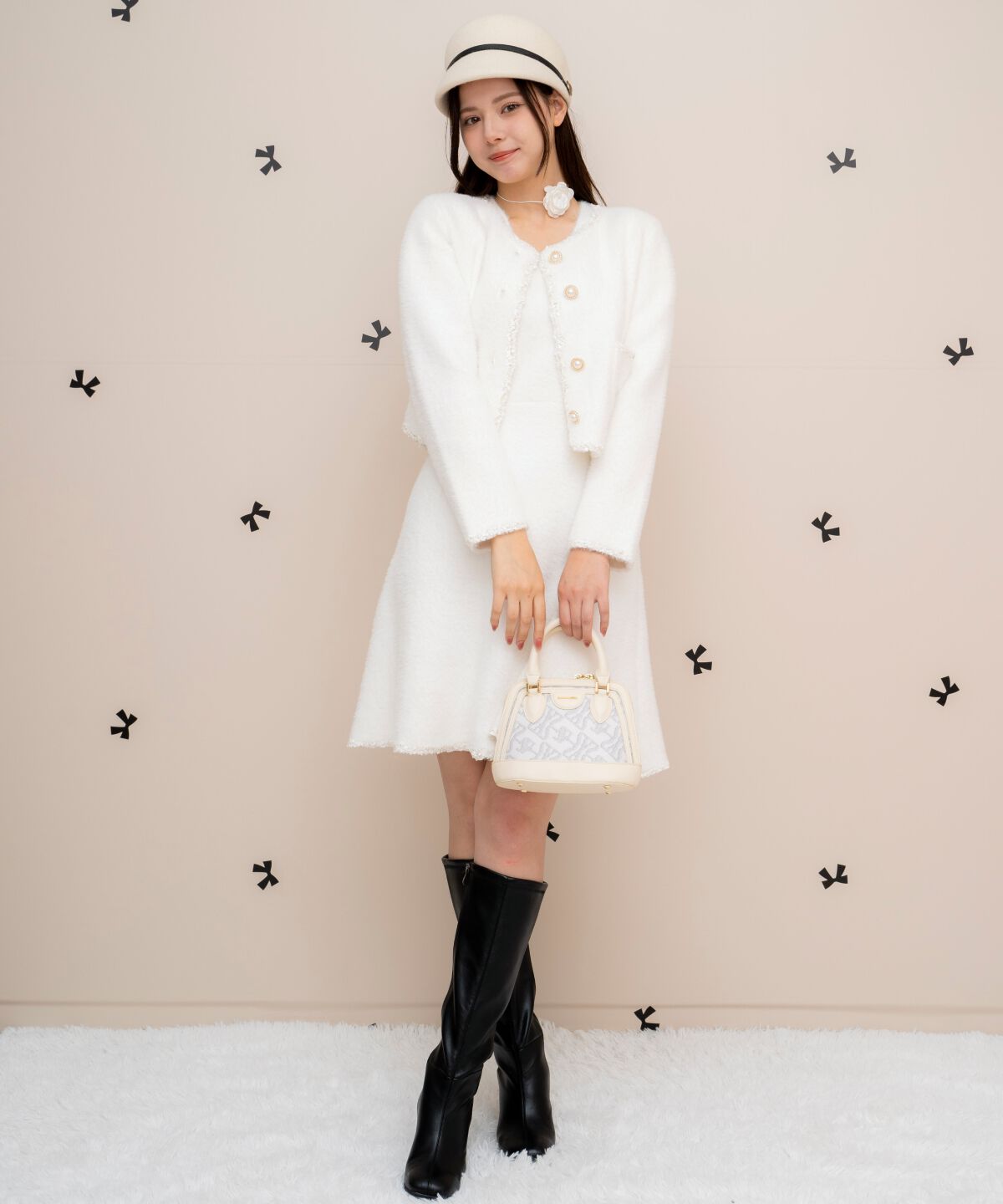 WILLSELECTION「フラワーチョーカー」|ネックレス|