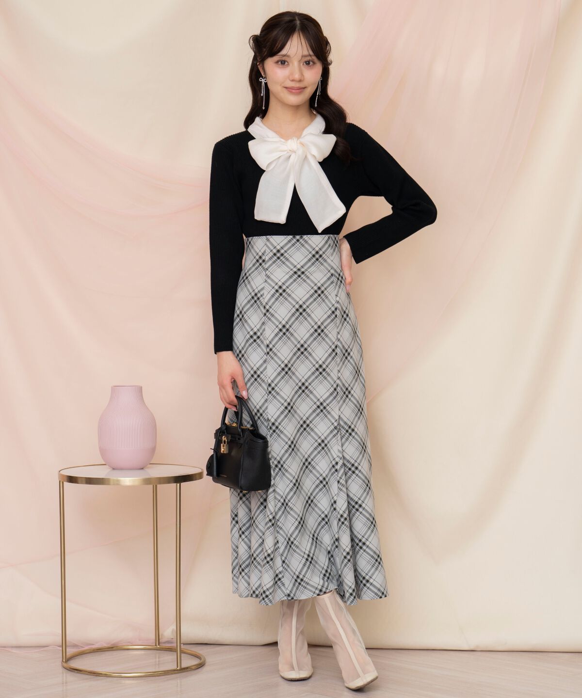 WILLSELECTION「ハイウエストマーメイドスカート」|フレア|