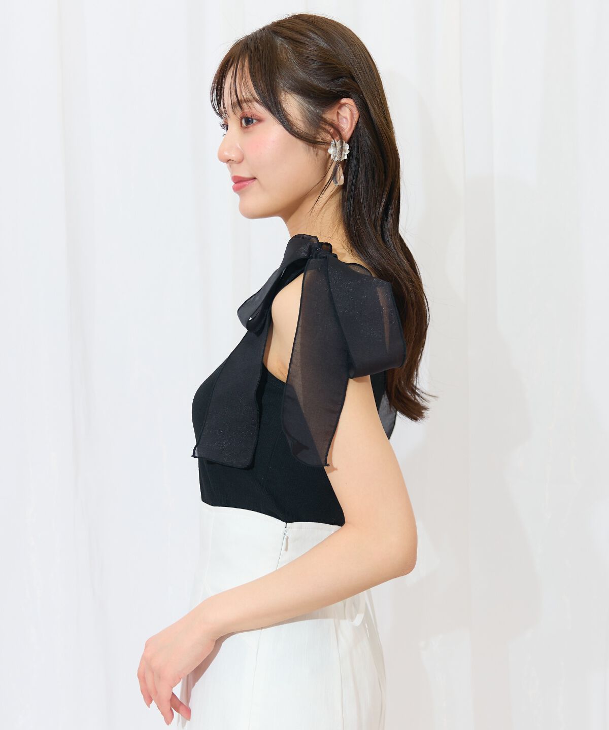 WILLSELECTION「ショルダーリボンテレコキャミソール」|キャミソール|