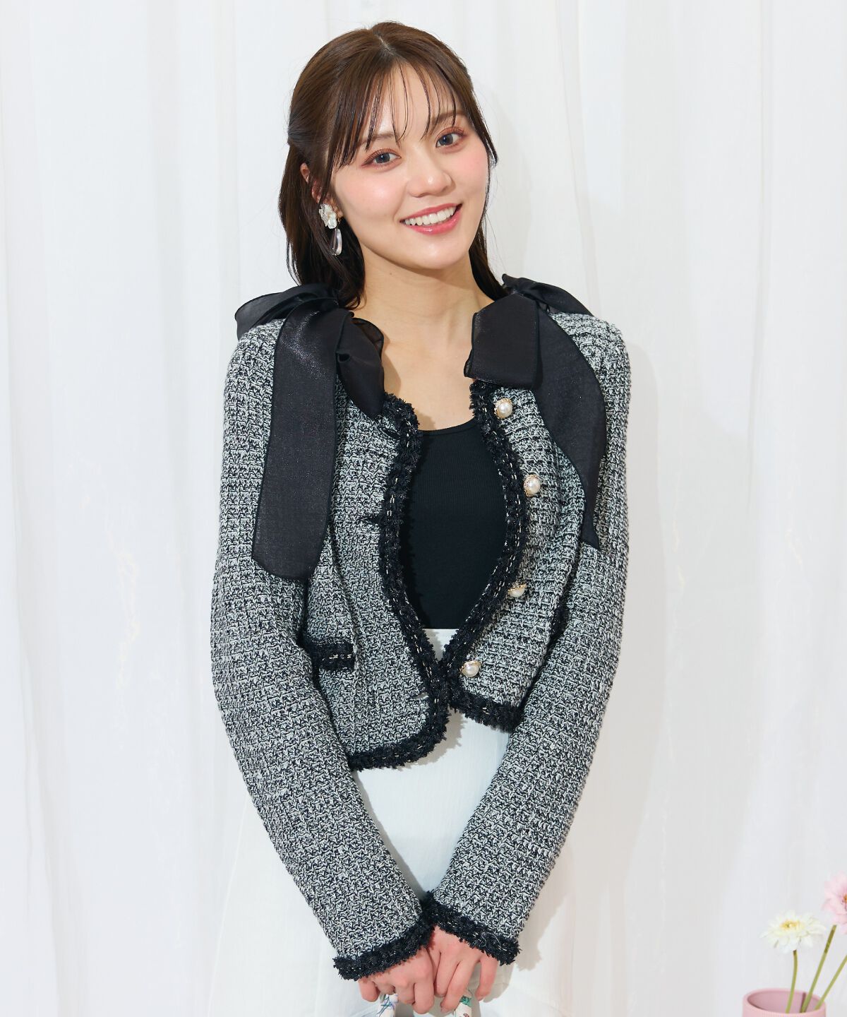 WILLSELECTION「ショルダーリボンテレコキャミソール」|キャミソール|