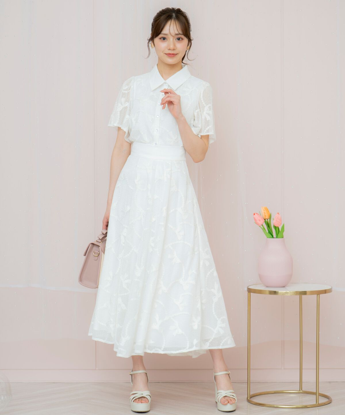 WILLSELECTION「リボンレースブラウス」|シャツ・ブラウス|