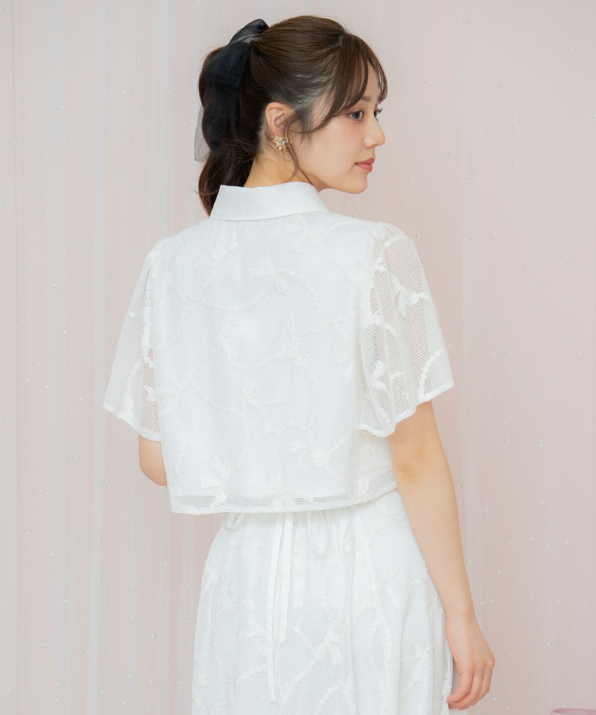WILLSELECTION「リボンレースブラウス」|シャツ・ブラウス|