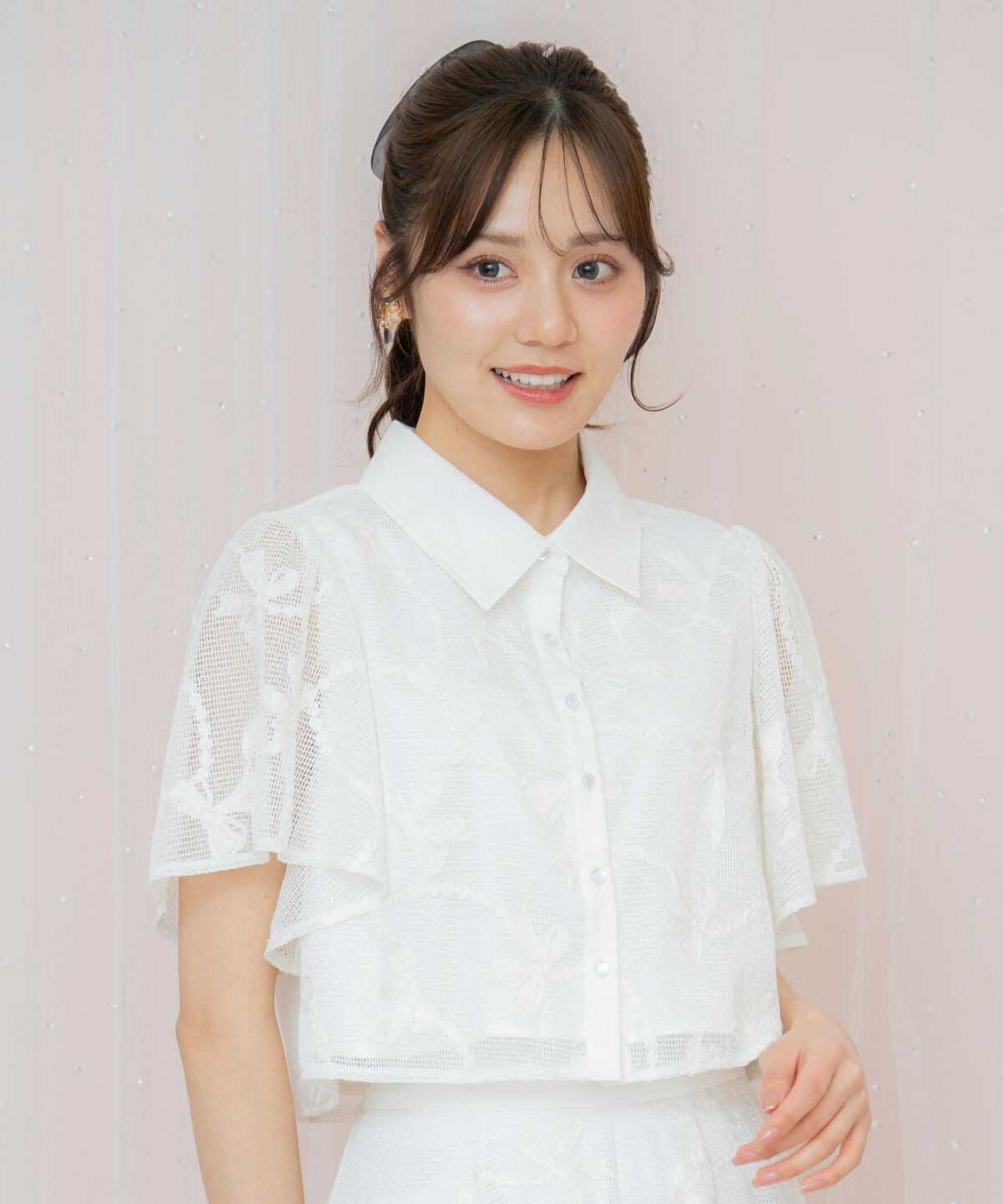 WILLSELECTION「リボンレースブラウス」|シャツ・ブラウス|
