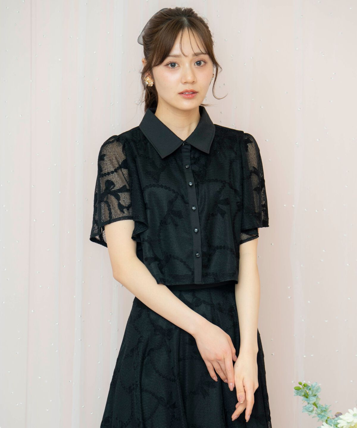 WILLSELECTION「リボンレースブラウス」|シャツ・ブラウス|