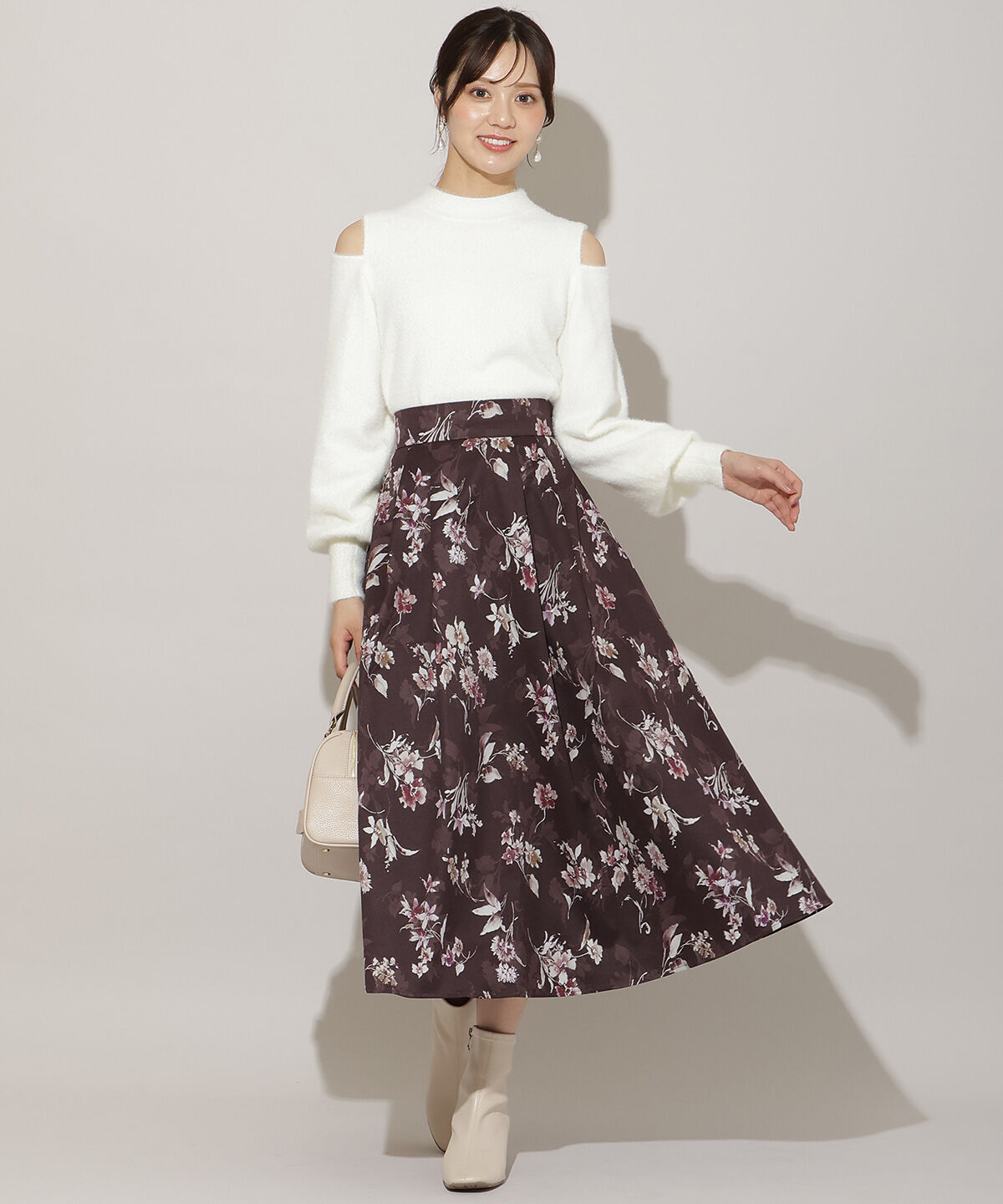 WILLSELECTION「ショルダースリットフェザープルオーバー」|ニット・セーター|