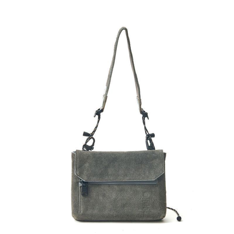 AS2OV「AS2OV / アッソブ WP SUEDE WALLET SHOULDER」|ショルダー・メッセンジャー|