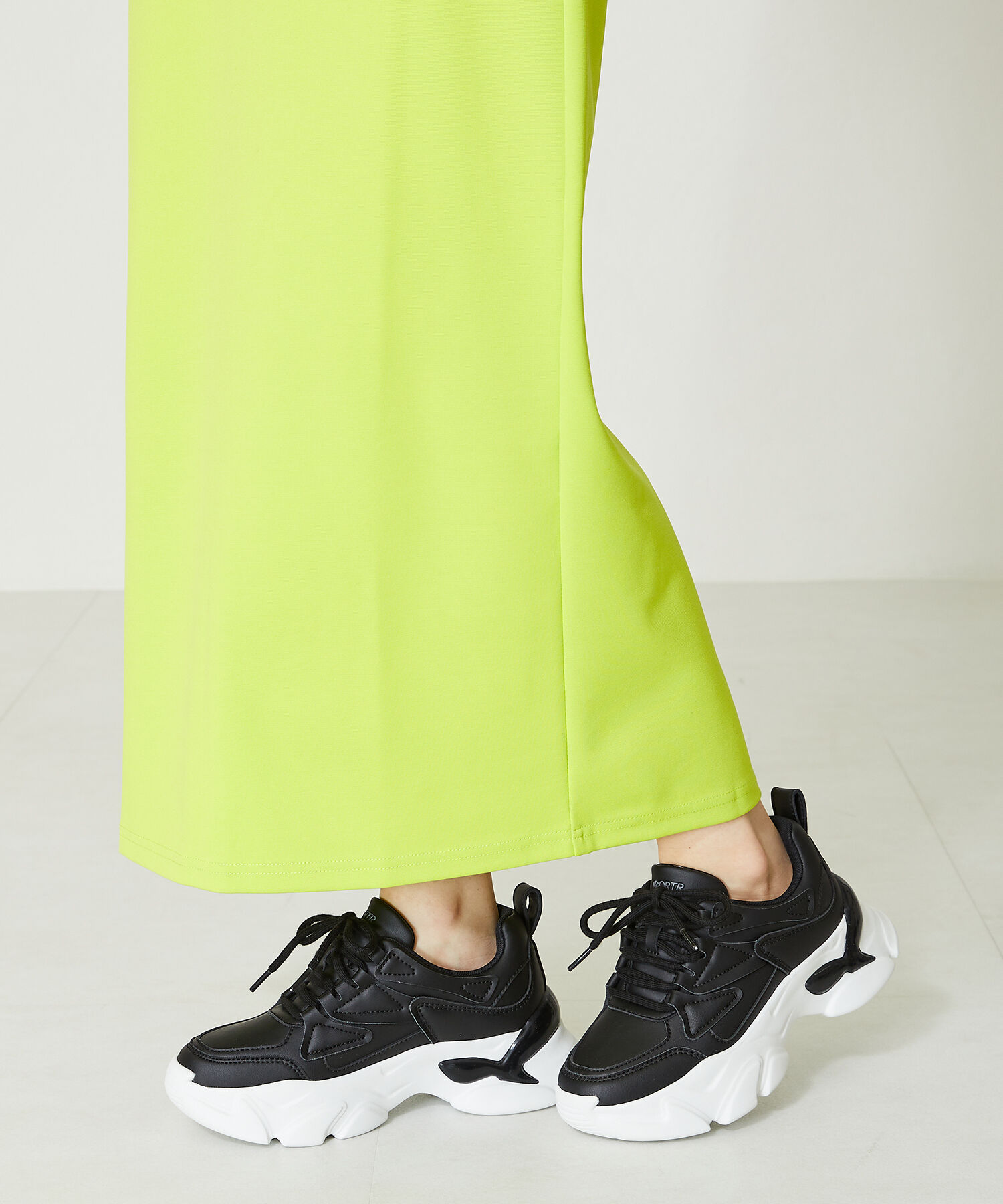 ORiental TRaffic「【トレンド】フレアソールシューレーススニーカー/OT3735 スニーカー 人気 売れてる スポーティー」|スニーカー|