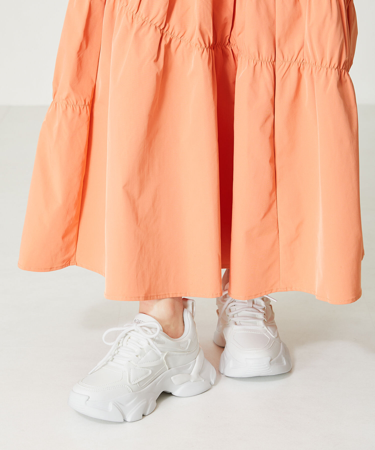 ORiental TRaffic「【トレンド】フレアソールシューレーススニーカー/OT3735 スニーカー 人気 売れてる スポーティー」|スニーカー|