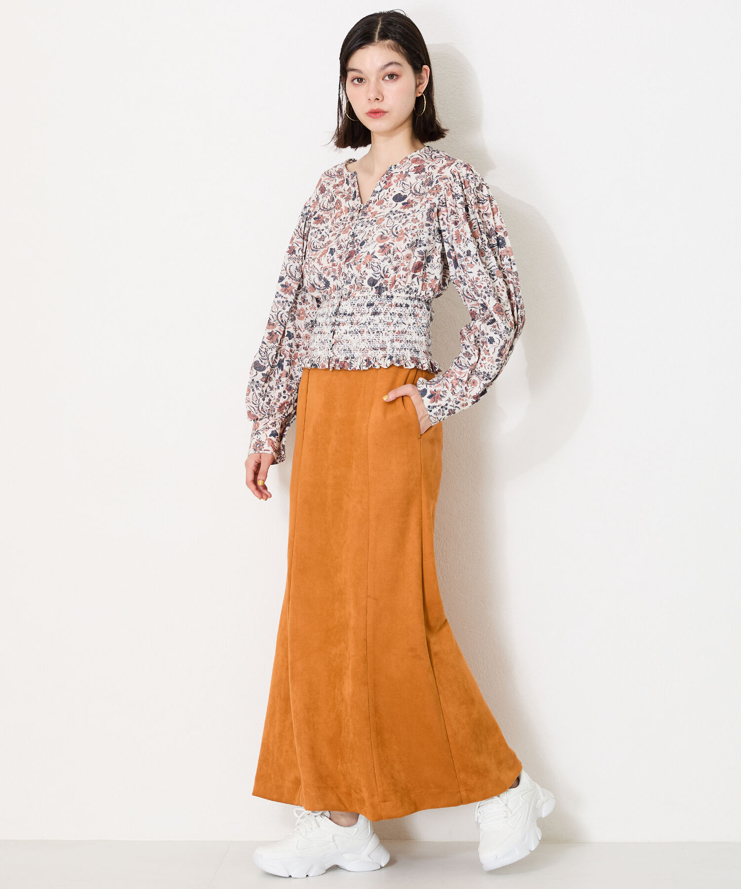 ORiental TRaffic「【トレンド】フレアソールシューレーススニーカー/OT3735 スニーカー 人気 売れてる スポーティー」|スニーカー|