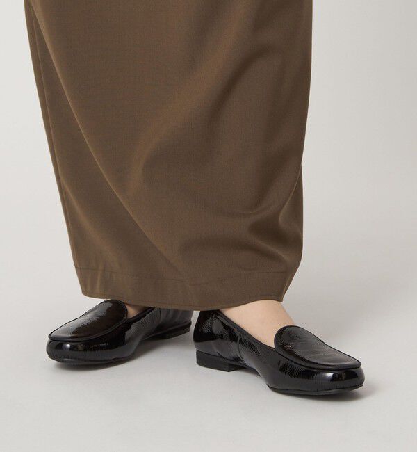 ODETTE E ODILE「ラウンドモカ フラット15&uarr;」|モカシン|