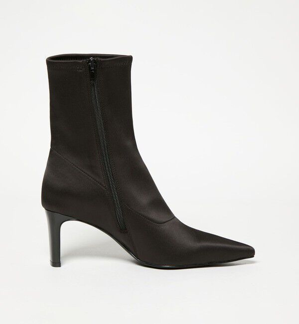 ODETTE E ODILE「＜SY＞ ポインテッドストレッチ ショートブーツ70&uarr;」|ショートブーツ|