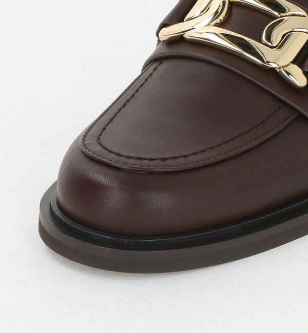 ODETTE E ODILE「チェーンモチーフローファーフラット20&uarr;」|ローファー|