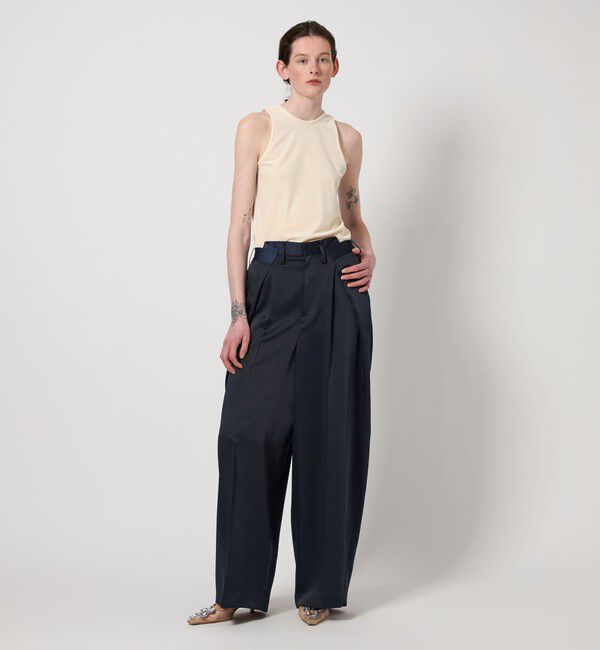 AEWEN MATOPH「＜AEWEN MATOPH＞ベロア アメリカンスリーブ タンクトップ」|タンクトップ|