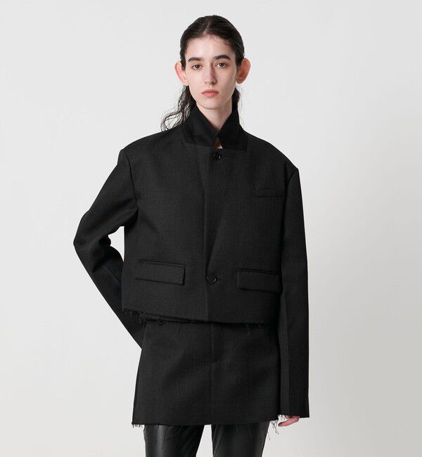 AEWEN MATOPH「＜AEWEN MATOPH＞ウールショートジャケット」|テーラードジャケット|