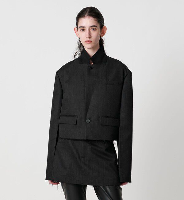 AEWEN MATOPH「＜AEWEN MATOPH＞ウールショートジャケット」|テーラードジャケット|