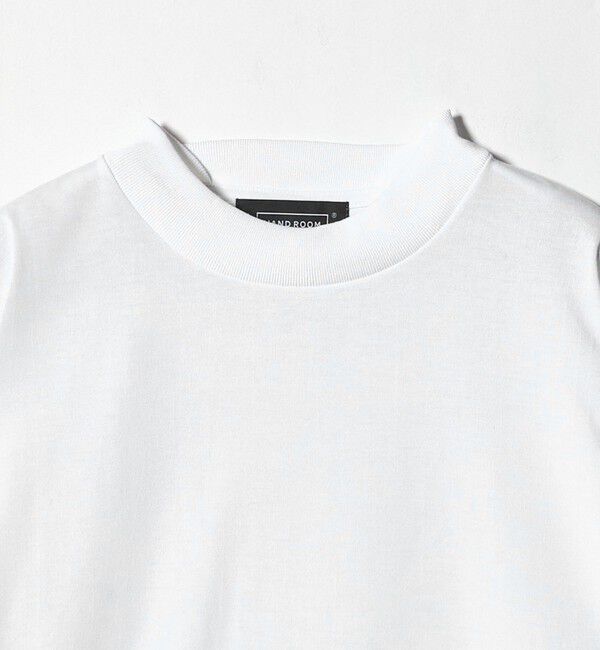 UNITED ARROWS「【別注】＜HAND ROOM＞ドローコード モックネック ロングスリーブ Tシャツ」|Tシャツ・カットソー|