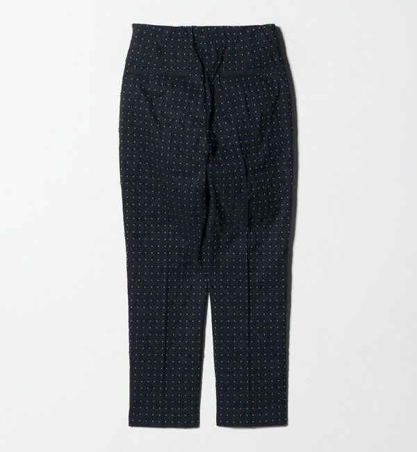 UNITED ARROWS「ダイヤ ドット スリムパンツ ‐ウォッシャブル‐」|チノ|