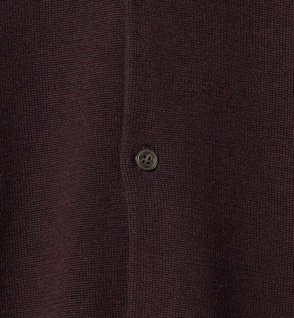 UNITED ARROWS「YAMAGATA ミドルゲージ ポロカーディガン」|カーディガン|