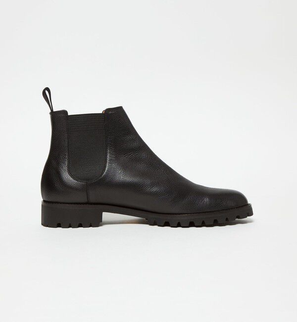 UNITED ARROWS「シボ サイドゴア ブーツ」|ロングブーツ|